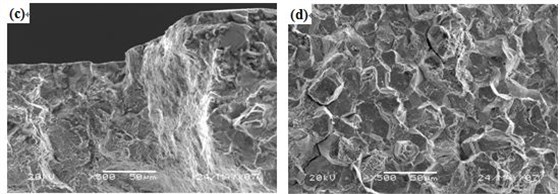 圖12-13 (c、d、e)斷口微觀形貌