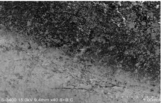 圖13-97 A、B區(qū)微觀形貌