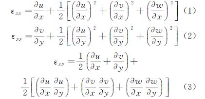 求得物體表面相應(yīng)的應(yīng)變場(chǎng)，